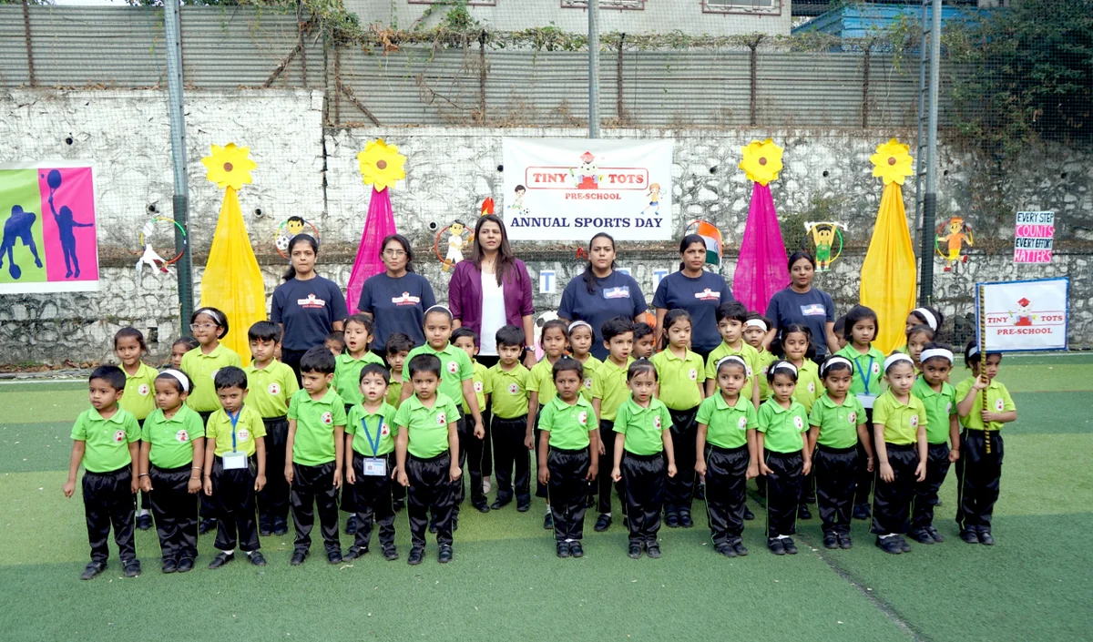 Annual Sports Day at Tiny Tots Preschool, Bibvewadi